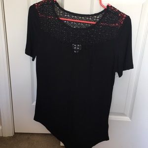 Black Shirt with Design